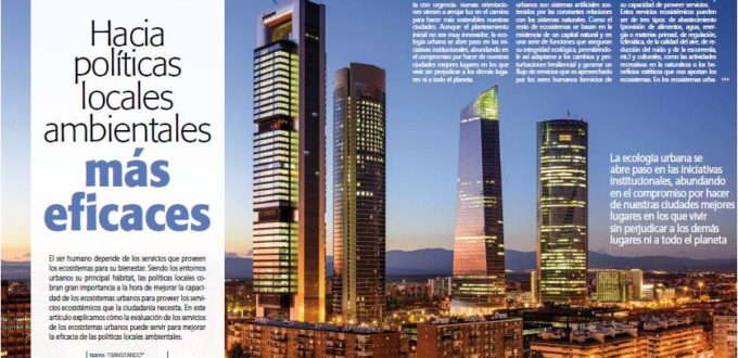 Evluación de los servicios de los ecosistemas urbanos. El caso de Madrid.